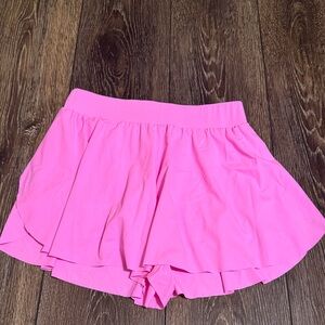 Bright Pink Skort
